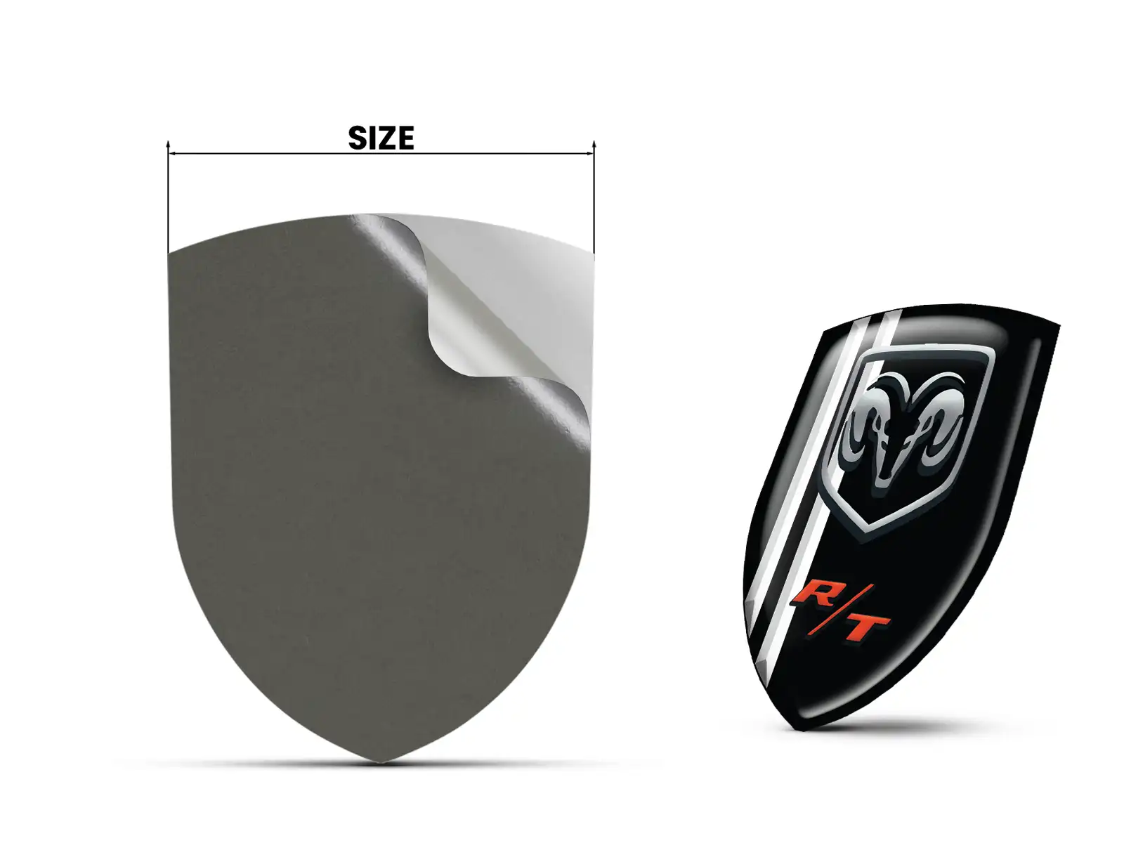 Dodge Adesivi Parabrezza Auto Universali Qualità Moderni
